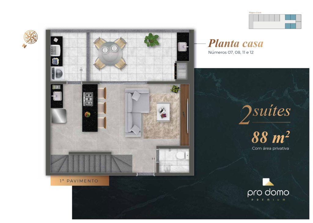 Área de lazer LUXUS GARDEN (CASA) - Casa 2 quartos buritis bh