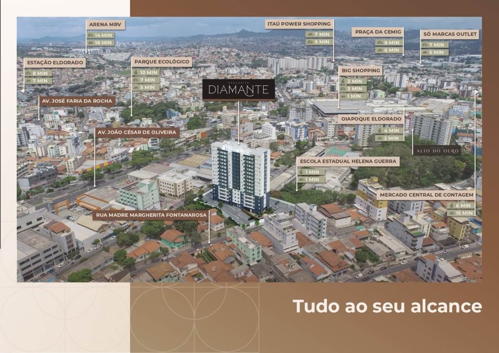 Acabamento Exclusive Diamante - Apartamento 2 quartos eldorado contagem