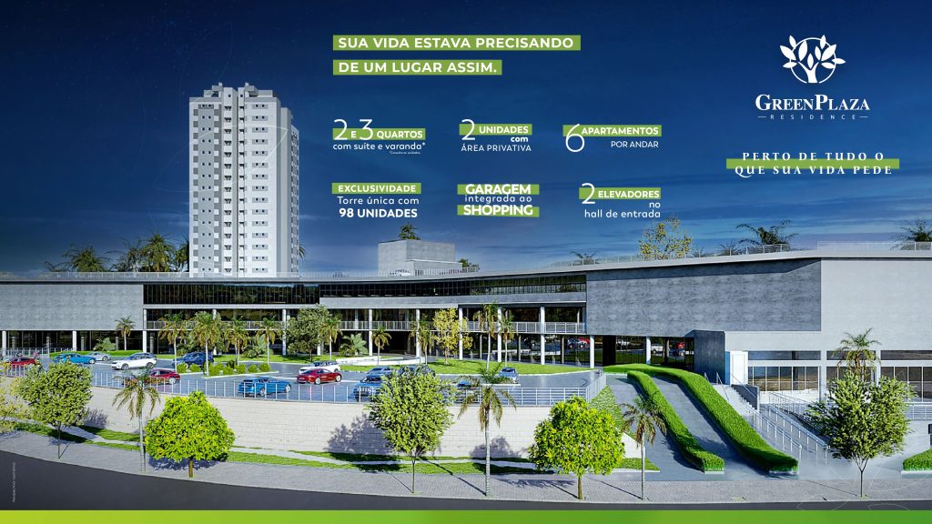 Suíte principal RESIDENCIAL GREEN PLAZA - Apartamento 2 quartos santa monica bh