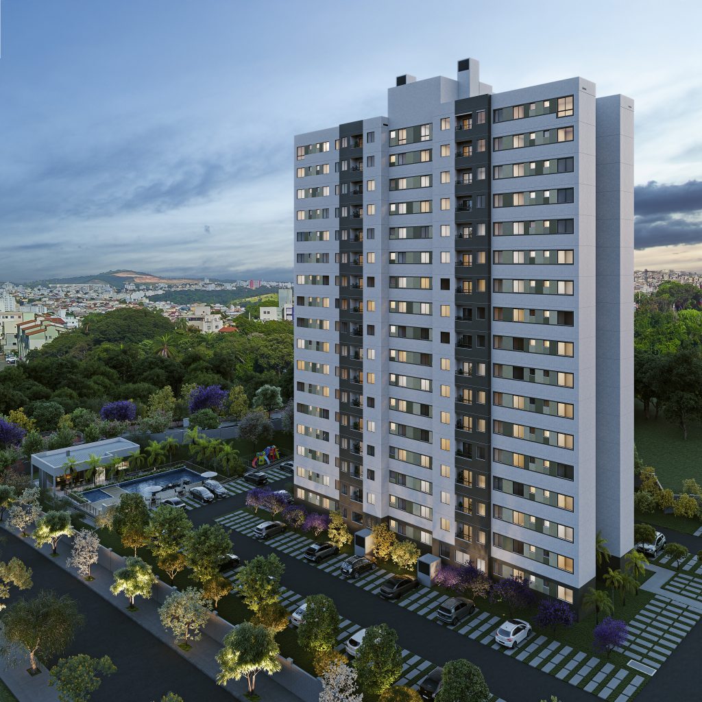 Garagem PARQUE MIRANTE DO CASTELO - Apartamento 2 quartos santa terezinha bh