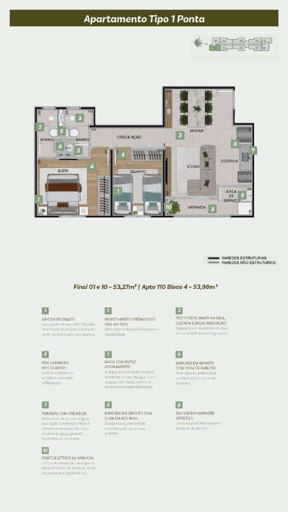 Churrasqueira EXCLUSIVE BON VIVANT - Apartamento 2 quartos santa amelia bh