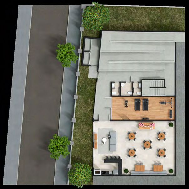 Área de lazer Arco do Triunfo - Apartamento 2 quartos planalto bh