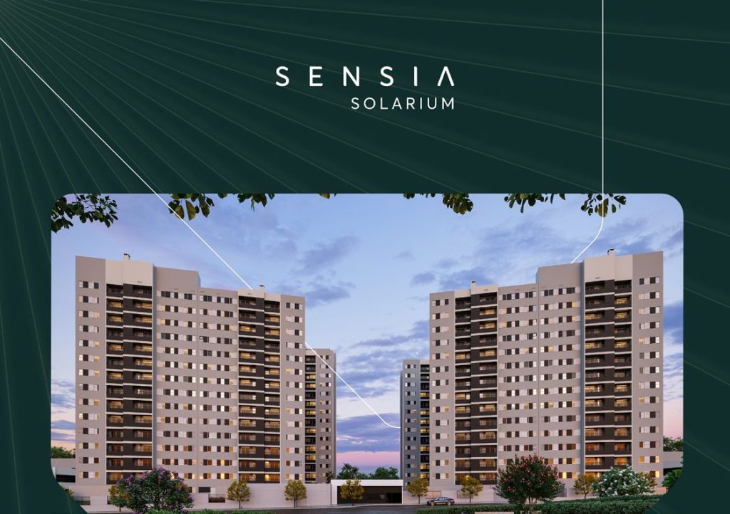 Sala de estar SENSIA SOLARIUM - Apartamento 2 quartos cabral contagem