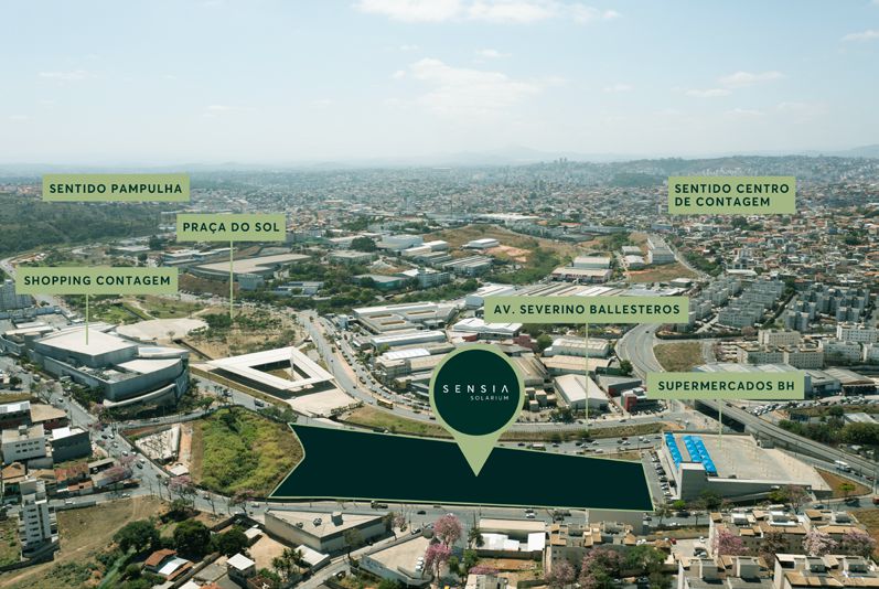 Paisagismo SENSIA SOLARIUM - Apartamento 2 quartos cabral contagem