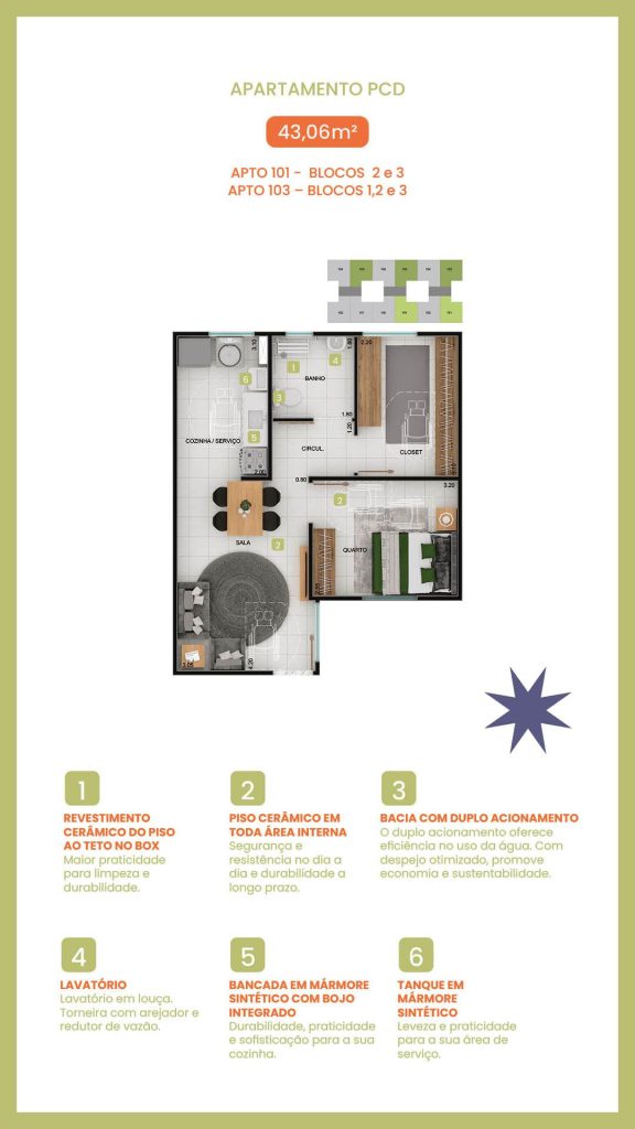 BELO JEQUITIBÁ - Apartamento 2 quartos nacional contagem