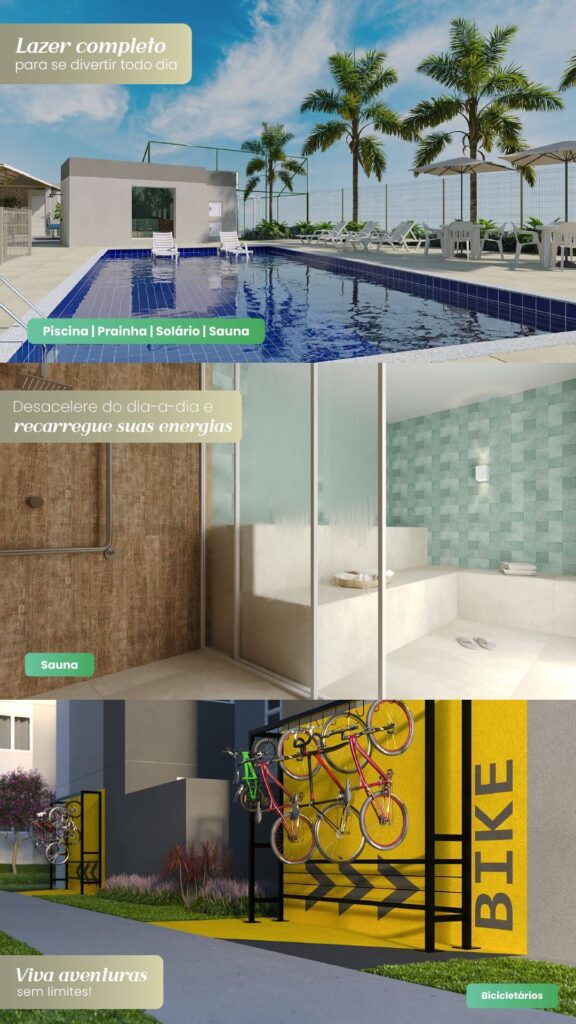 Sala de estar Belo Oasis - Apartamento 2 quartos serra verde bh