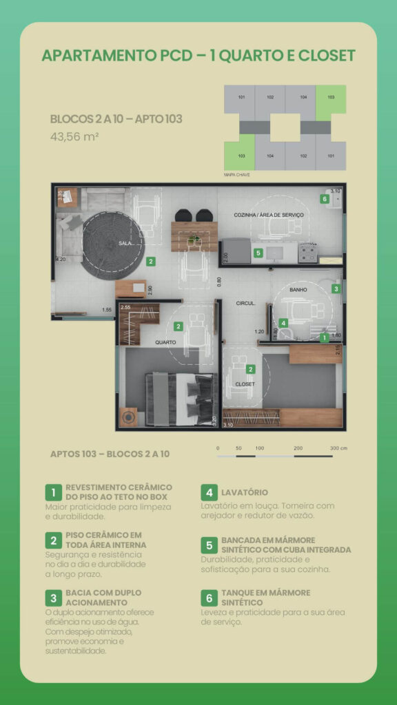 Churrasqueira Belo Oasis - Apartamento 2 quartos serra verde bh