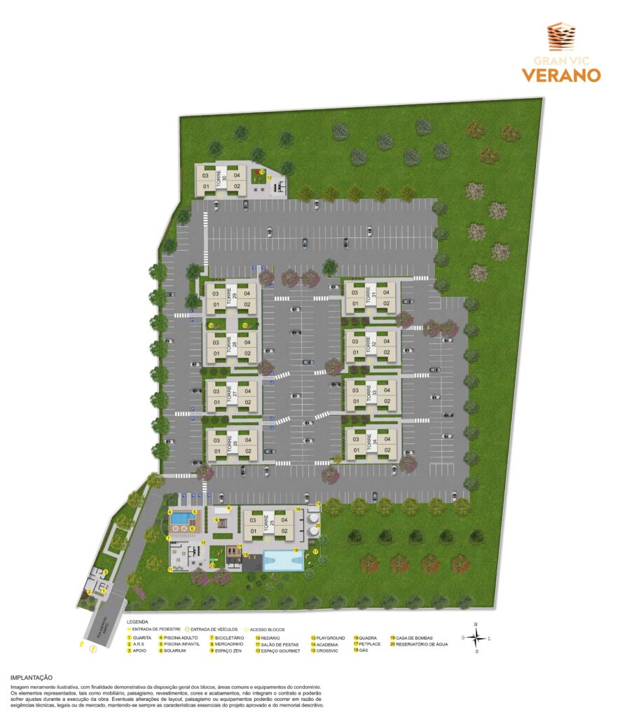 Portaria Gran Vic Verano - Gran Vic Verano apartamento à venda