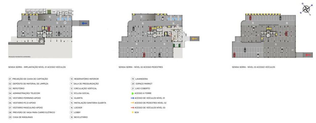 Fachada SENSIA SERRA - Apartamento 2 quartos serra bh
